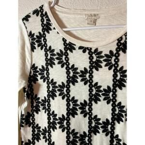 Women’s J Crew embroidered Shirt Size Small